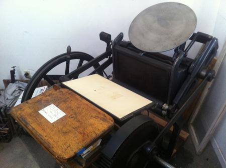 C&P Platen and Ink Disk