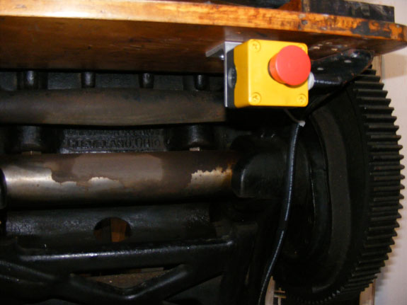 Press E-Stop