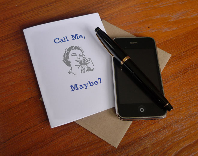 Call Me, Maybe Greeting Card