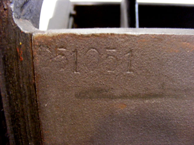serial number