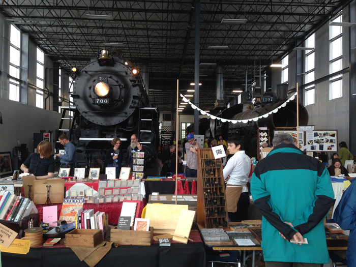 Letterpress Fair at the Oregon Rail Heritage Center